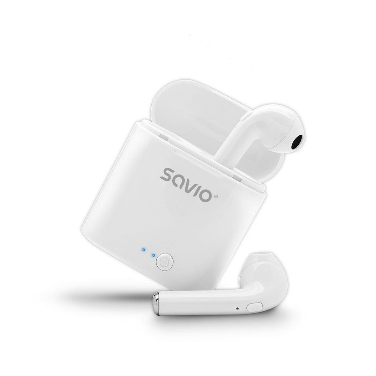 In-ear Bluetooth Headphones Savio TWS-01 White In-ear Bluetooth Headphones Savio TWS-01 White
