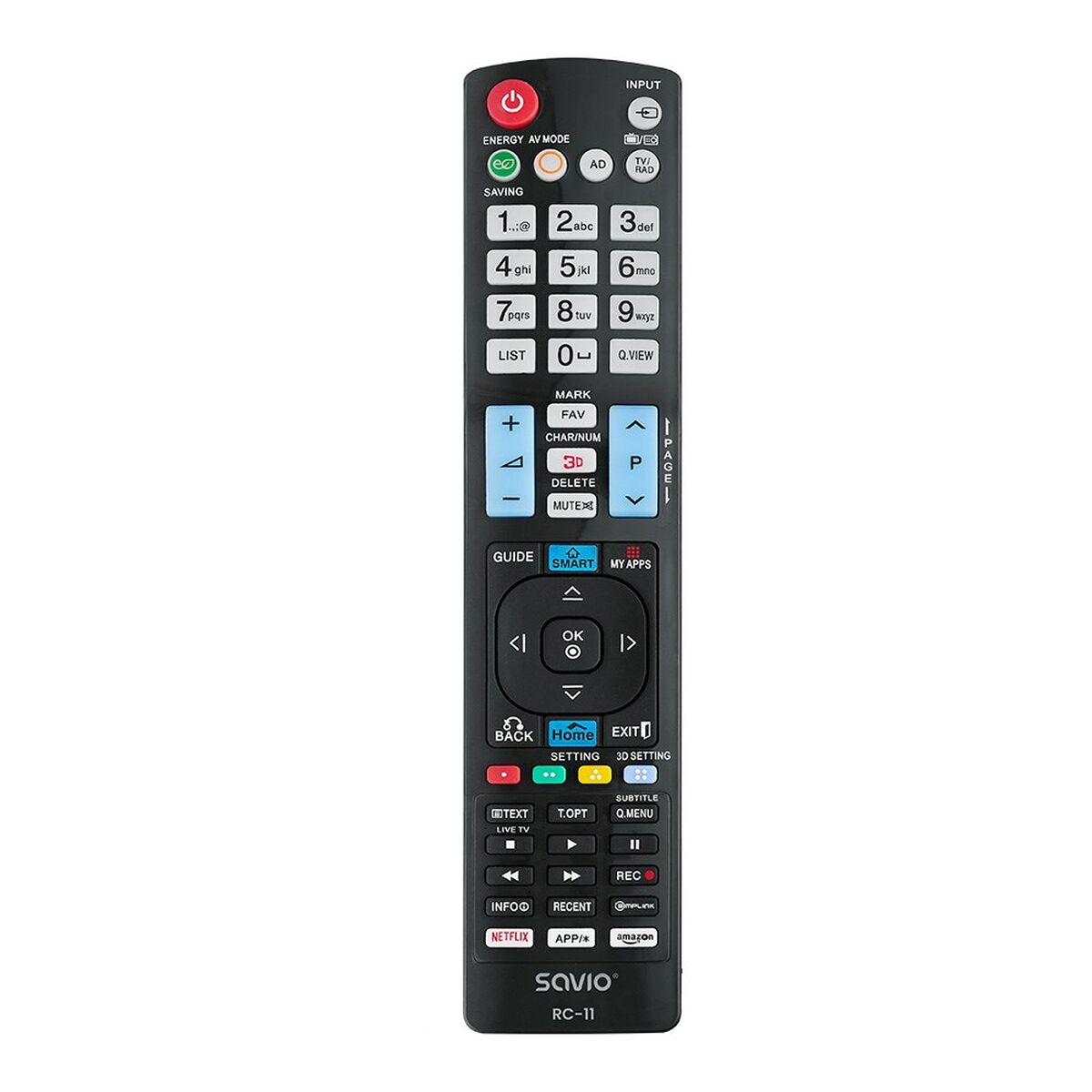 Universal Remote Control Savio RC-11 Universal Remote Control Savio RC-11