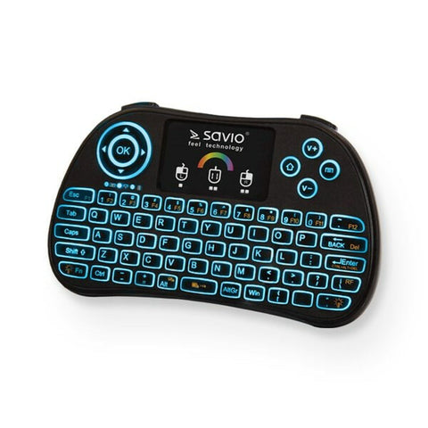 Keyboard Savio KW-03 QWERTY English Black Qwerty US Keyboard Savio KW-03 QWERTY English Black Qwerty US
