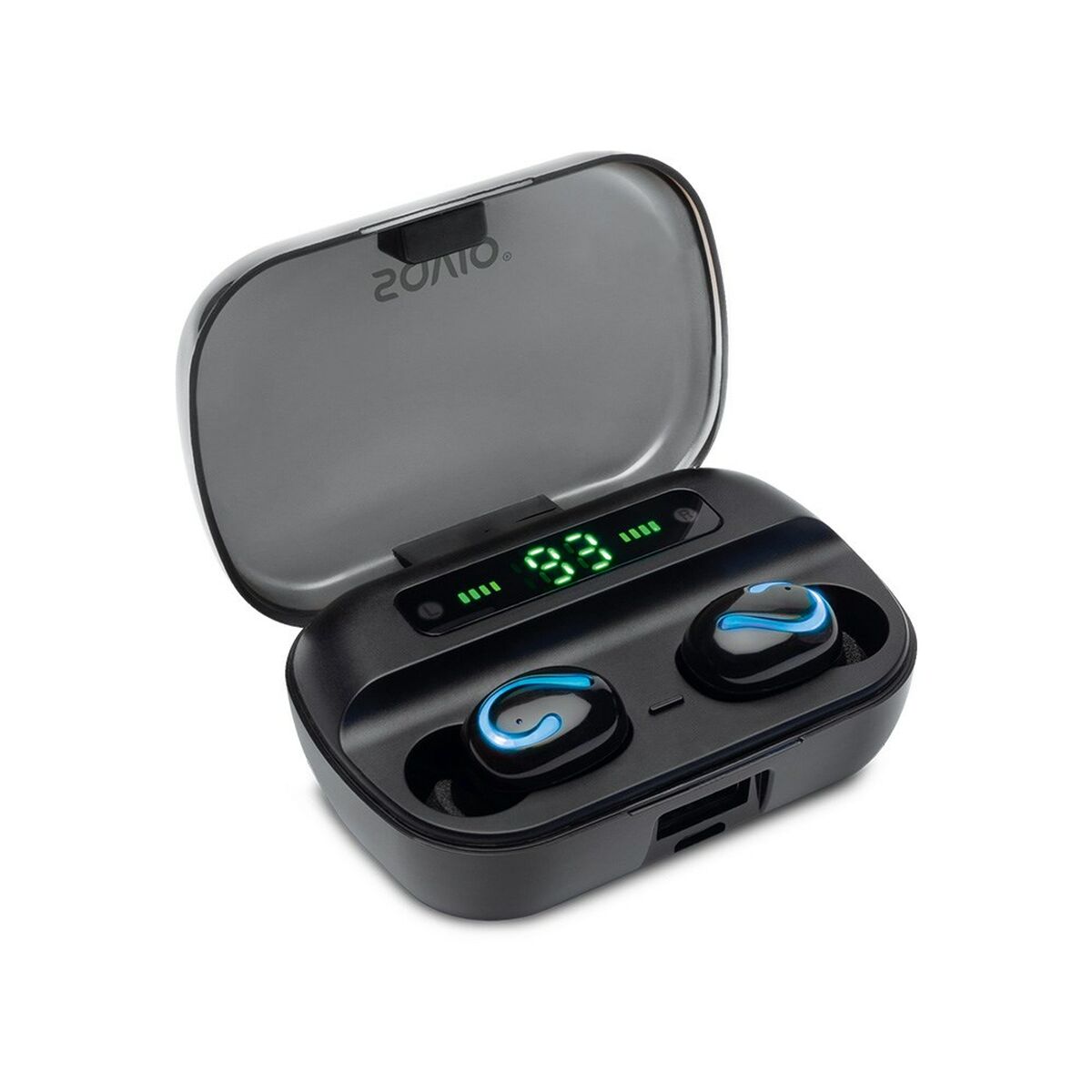 In-ear Bluetooth Headphones Savio TWS-06 Black In-ear Bluetooth Headphones Savio TWS-06 Black