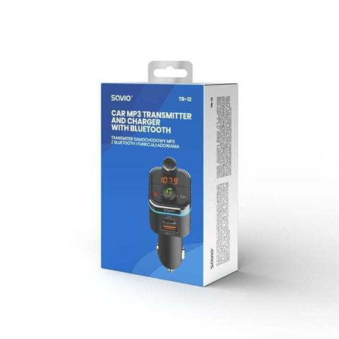 MP3 Player and FM Transmitter for Cars Savio TR-11/B MP3 Player and FM Transmitter for Cars Savio TR-11/B