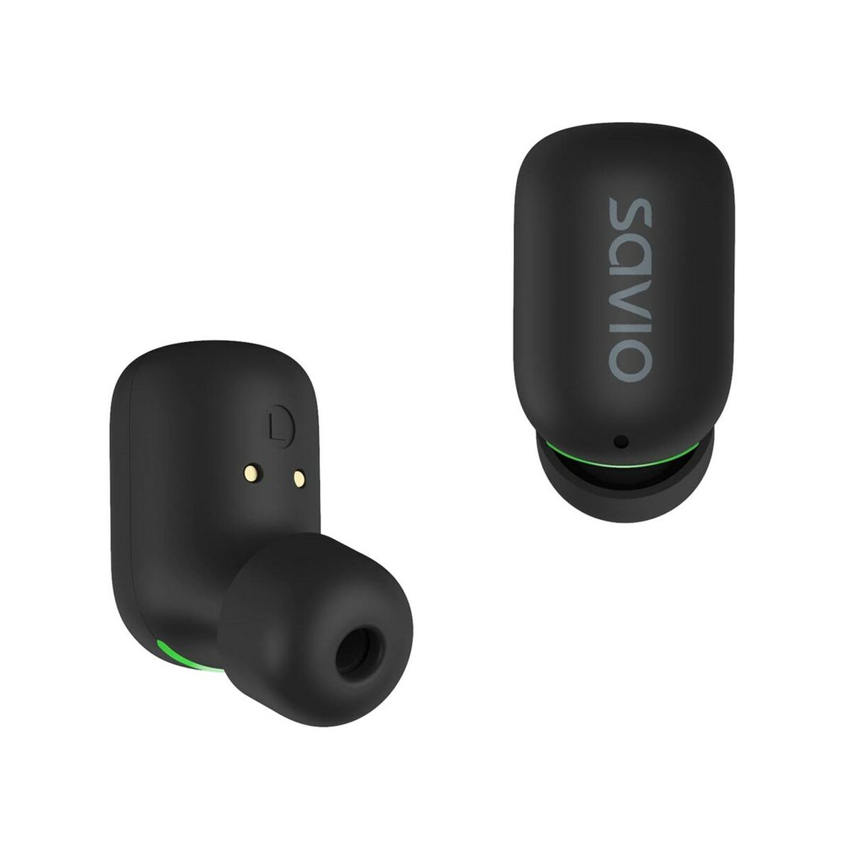 In-ear Bluetooth Headphones Savio TWS-09 Black In-ear Bluetooth Headphones Savio TWS-09 Black