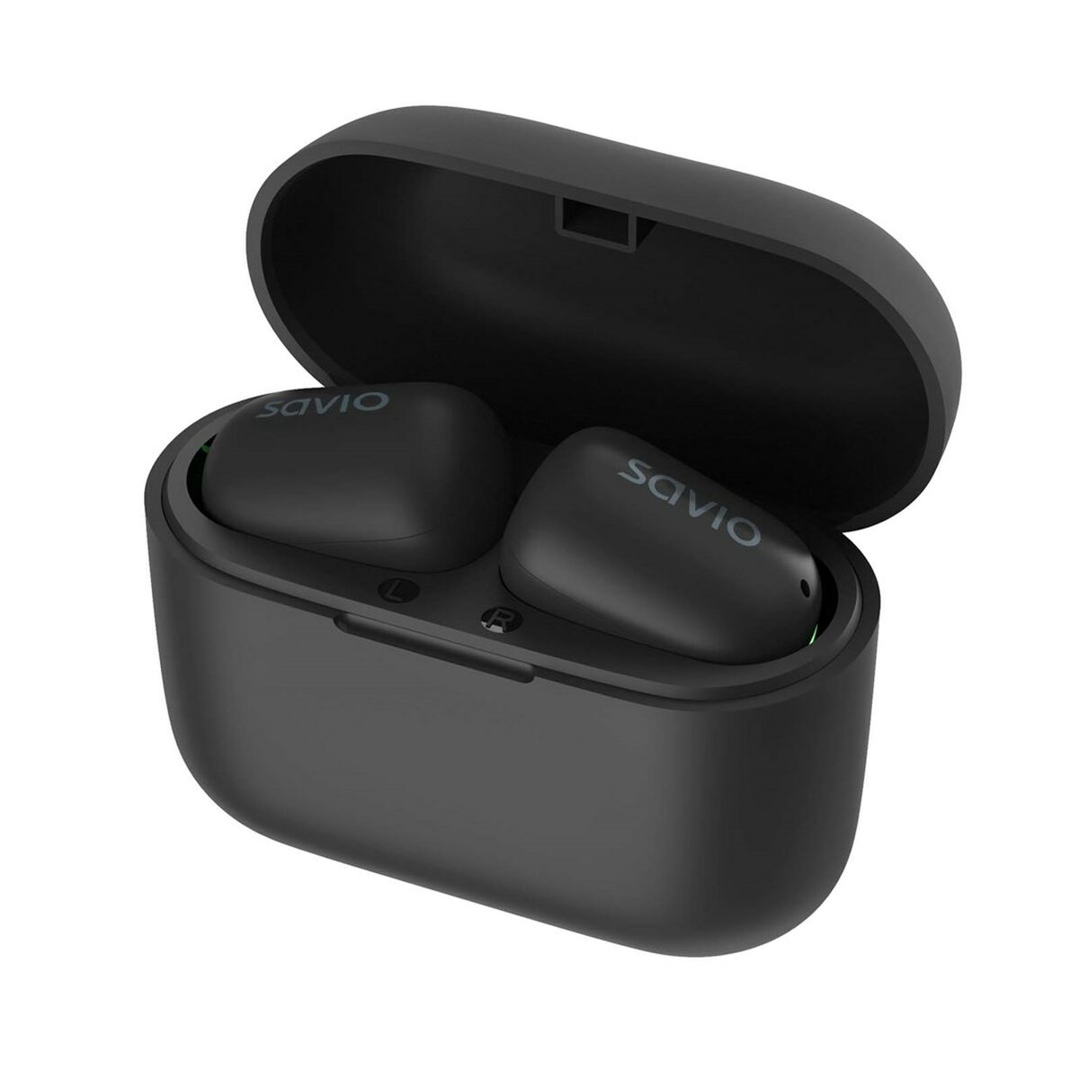 In-ear Bluetooth Headphones Savio TWS-09 Black In-ear Bluetooth Headphones Savio TWS-09 Black