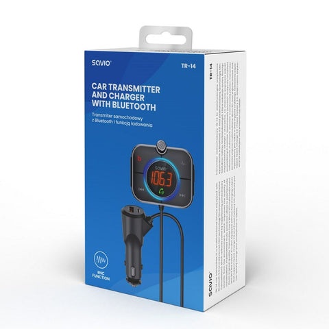 MP3 Player and FM Transmitter for Cars Savio TR-14 MP3 Player and FM Transmitter for Cars Savio TR-14