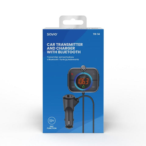 MP3 Player and FM Transmitter for Cars Savio TR-14 MP3 Player and FM Transmitter for Cars Savio TR-14