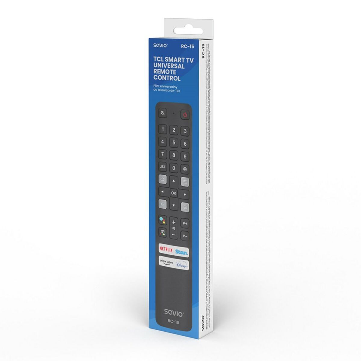 Universal Remote Control Savio RC-15 Universal Remote Control Savio RC-15