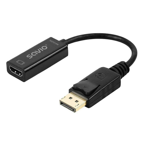 DisplayPort to HDMI Adapter Savio AK-62 20 cm DisplayPort to HDMI Adapter Savio AK-62 20 cm