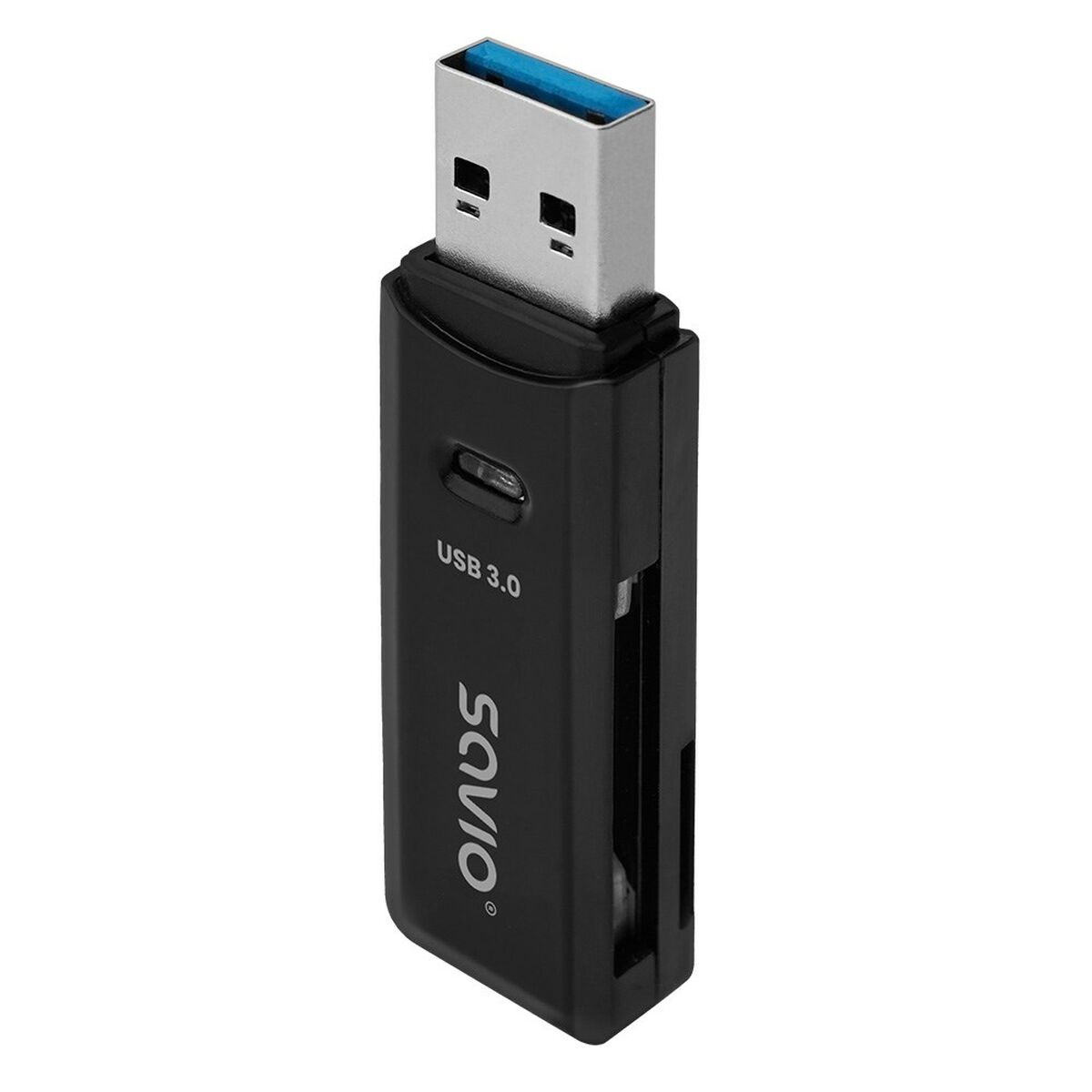 External Card Reader Savio AK-64 Black External Card Reader Savio AK-64 Black