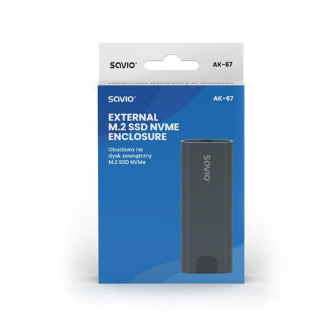 External Box Savio AK-67 Grey External Box Savio AK-67 Grey