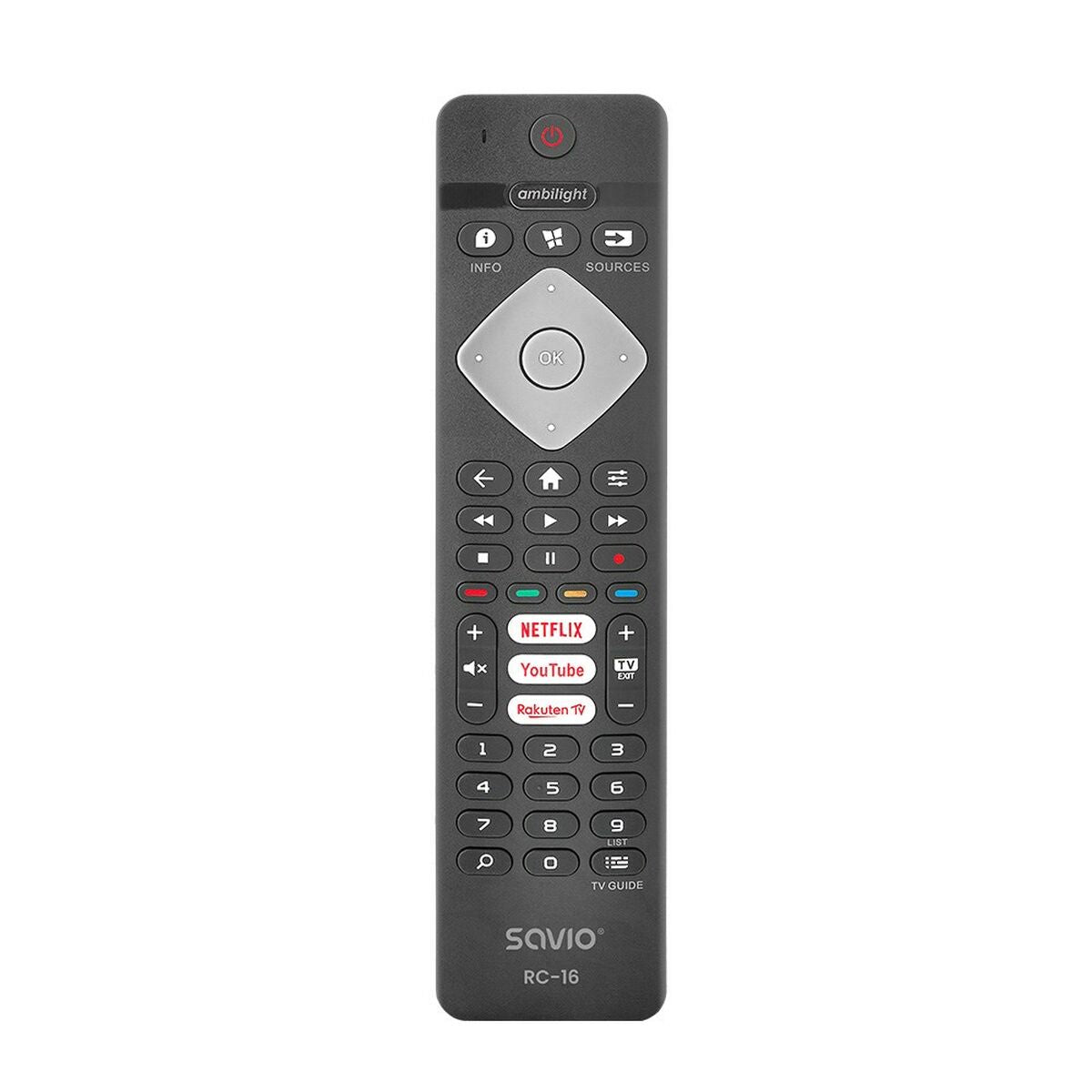 Philips Universal Remote Control Savio RC-16 Philips Universal Remote Control Savio RC-16