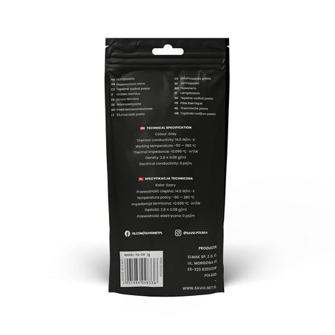 Thermal Paste Savio TG-04 1 g Thermal Paste Savio TG-04 1 g