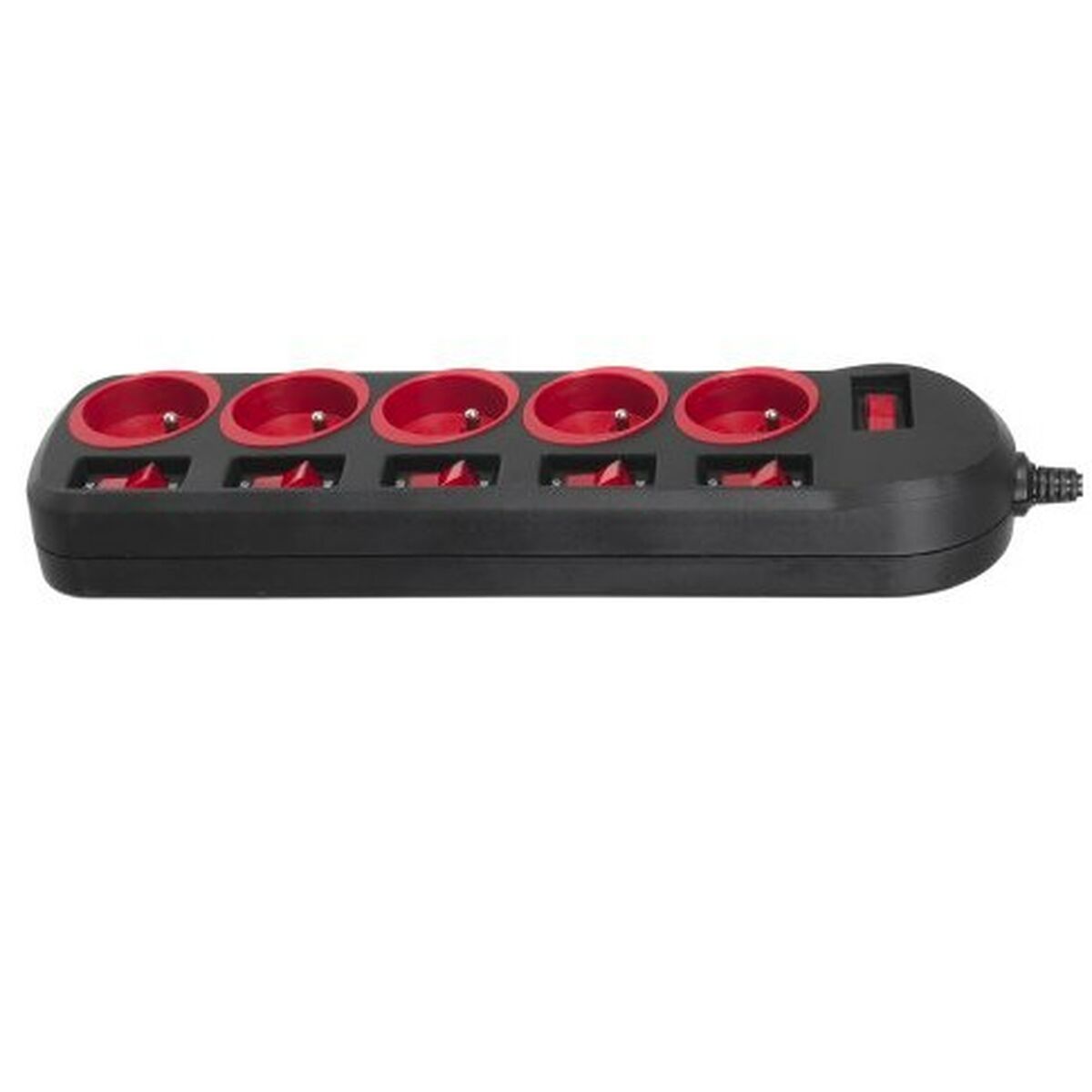 Power Socket - 5 sockets with Switch MacLean MCE204 (1,5 m) Power Socket - 5 sockets with Switch MacLean MCE204 (1,5 m)