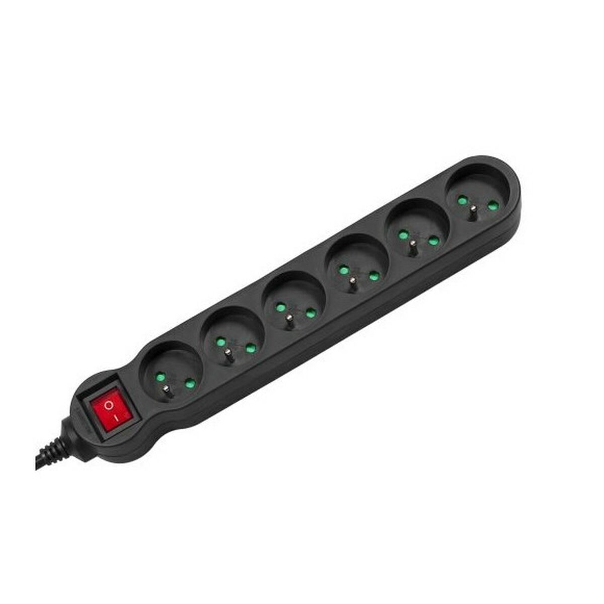 Power Socket - 6 Sockets with Switch MacLean MCE225 2300 W (1,5 m) Power Socket - 6 Sockets with Switch MacLean MCE225 2300 W (1,5 m)
