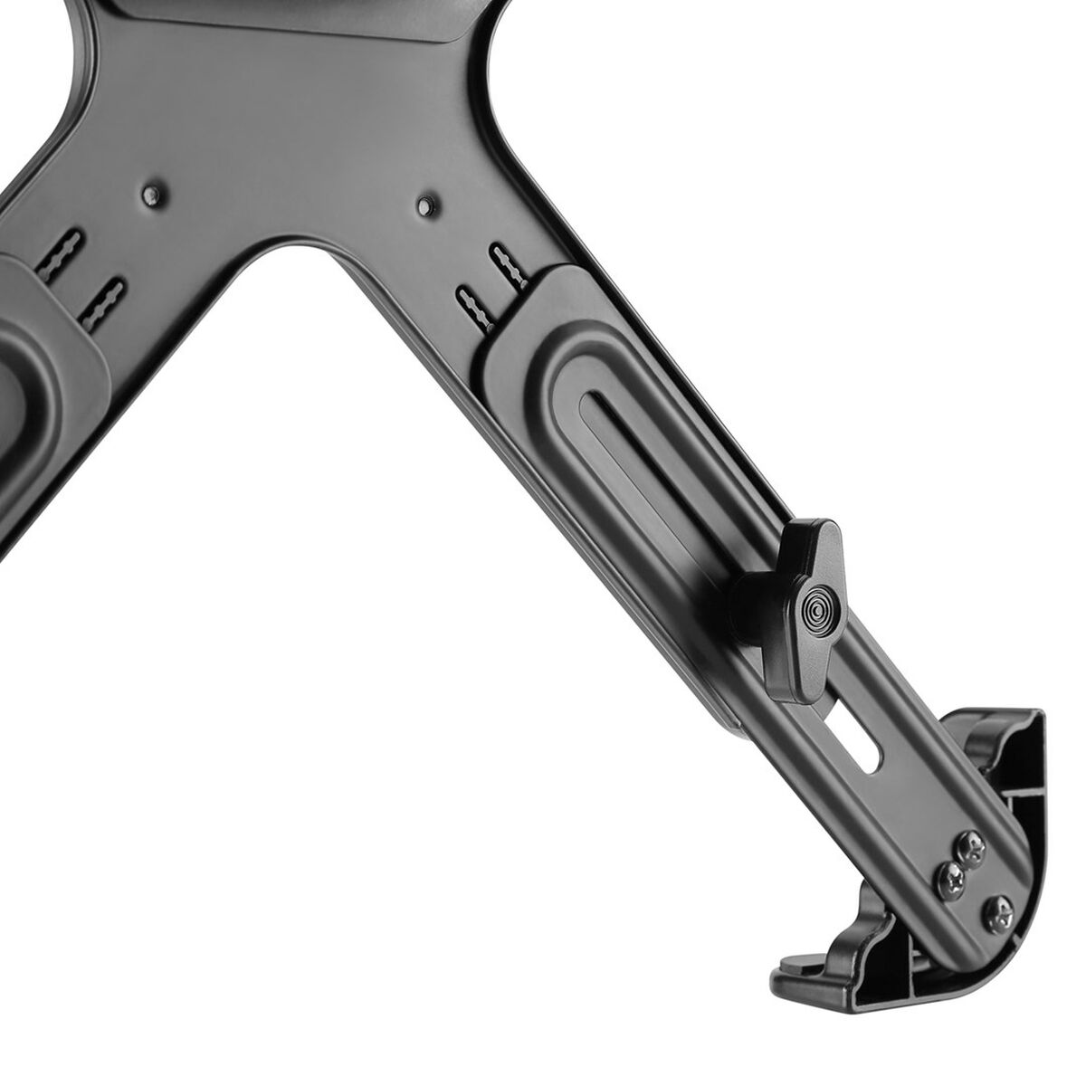 Desk MacLean MC-836 11"-17" Black 59 x 32 x 36 cm Desk MacLean MC-836 11"-17" Black 59 x 32 x 36 cm