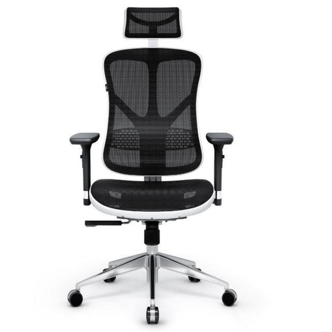Gaming Chair Diablo Chairs Diablo V-BASIC White Black Gaming Chair Diablo Chairs Diablo V-BASIC White Black