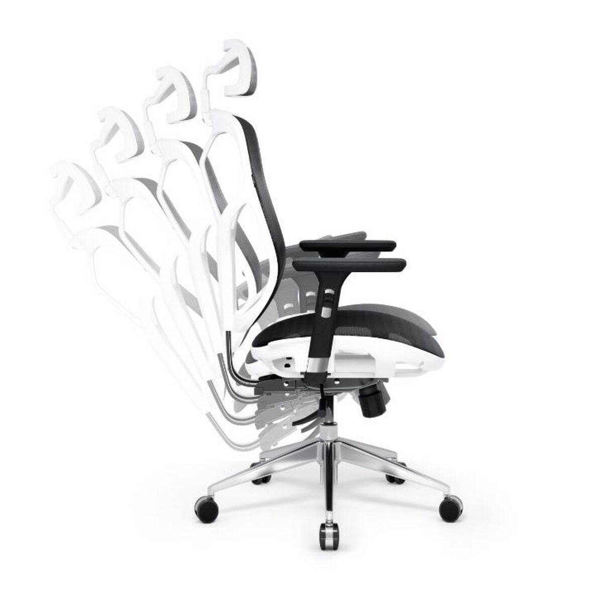 Gaming Chair Diablo Chairs Diablo V-BASIC White Black Gaming Chair Diablo Chairs Diablo V-BASIC White Black