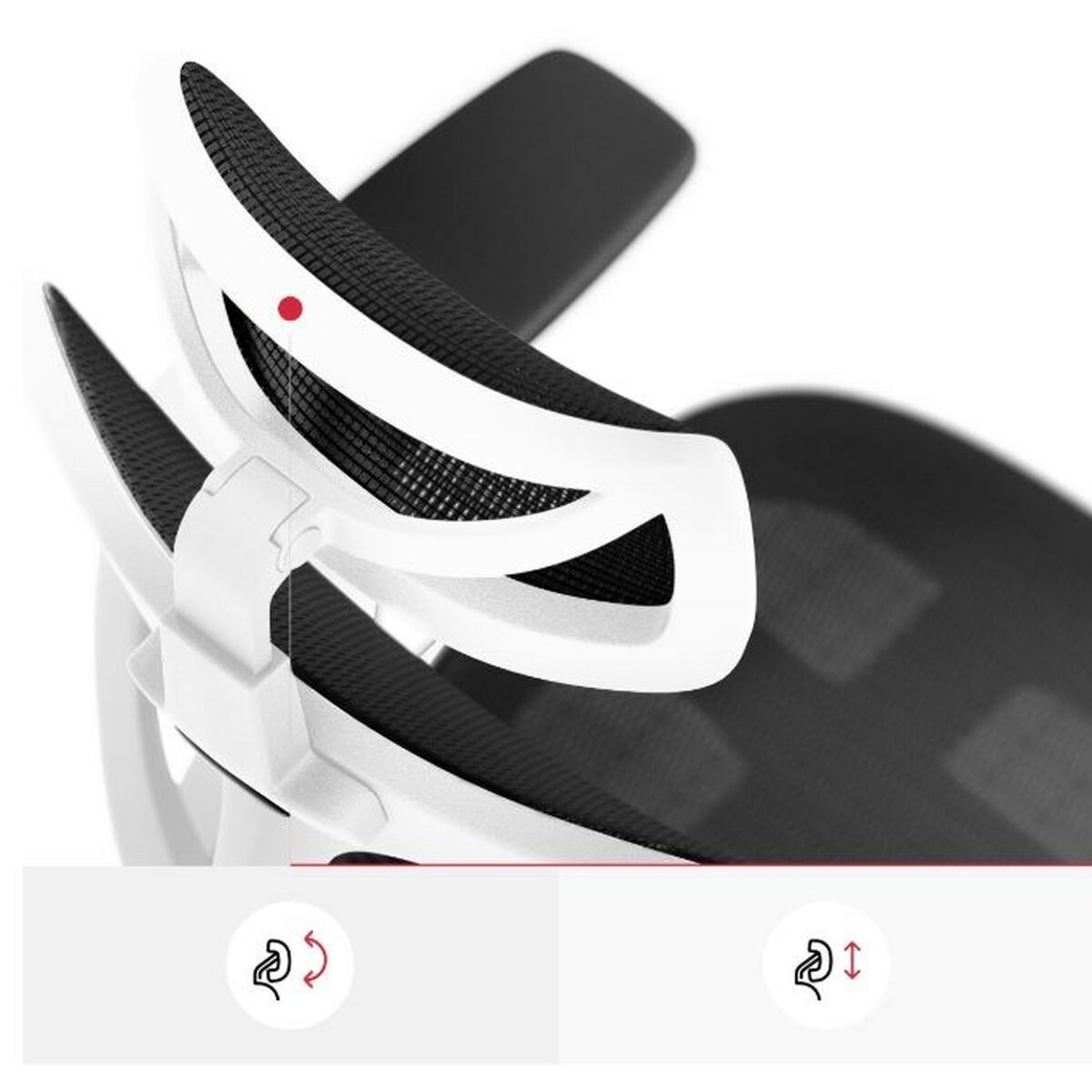 Gaming Chair Diablo Chairs Diablo V-BASIC White Black Gaming Chair Diablo Chairs Diablo V-BASIC White Black