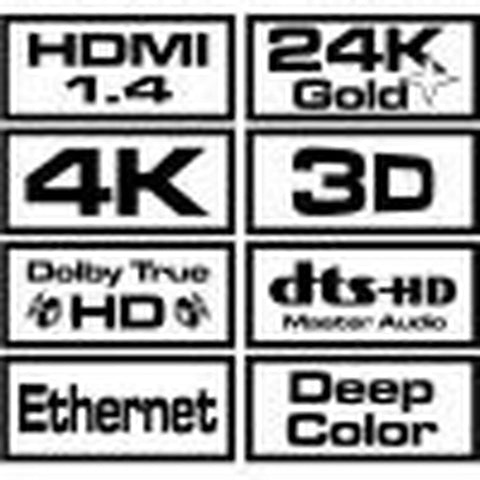 HDMI Cable Savio CL-01 1,5 m HDMI Cable Savio CL-01 1,5 m