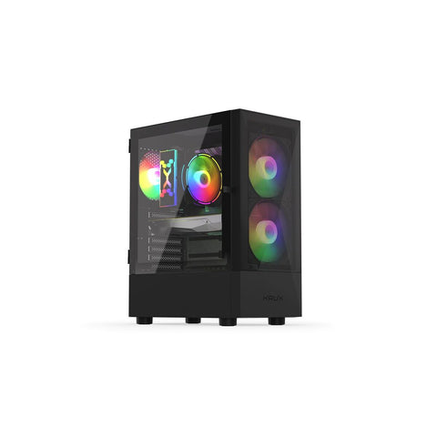 ATX/mATX Semi-tower Box Krux VACO KRX0132 Black ATX/mATX Semi-tower Box Krux VACO KRX0132 Black