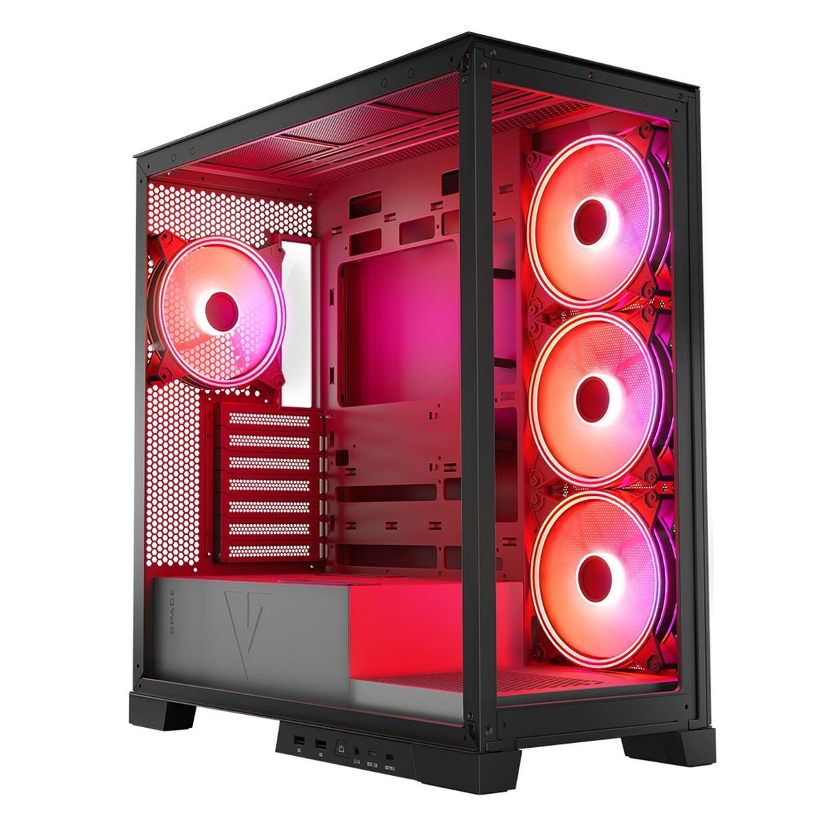 ATX Semi-tower Box Modecom Volcano SPACE APEX ARGB Black ATX Semi-tower Box Modecom Volcano SPACE APEX ARGB Black