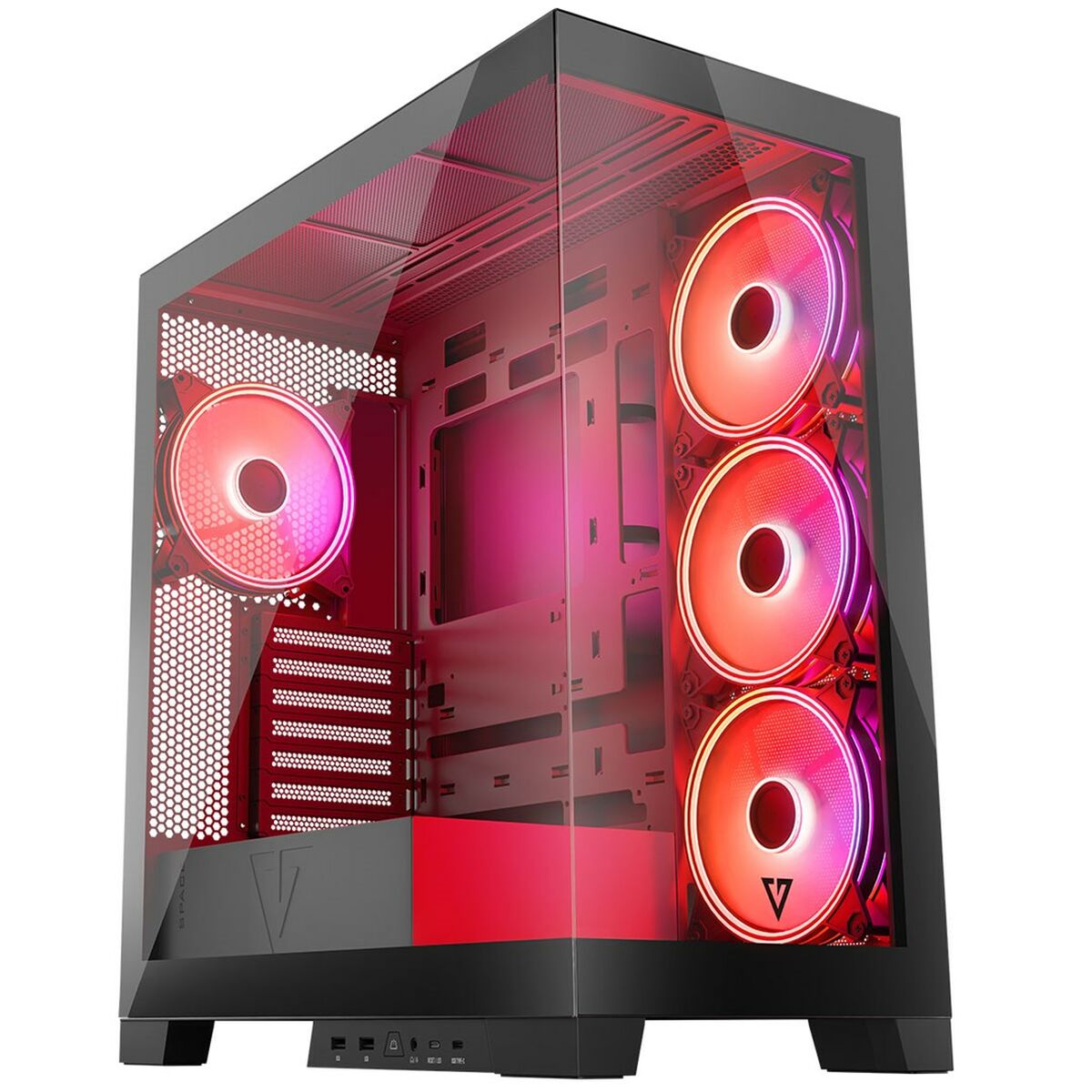 ATX Semi-tower Box Modecom Volcano SPACE APEX ARGB Black ATX Semi-tower Box Modecom Volcano SPACE APEX ARGB Black