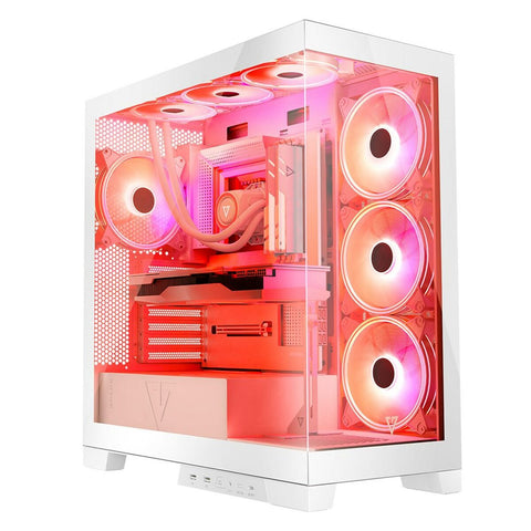ATX Semi-tower Box Modecom Volcano SPACE APEX ARGB White ATX Semi-tower Box Modecom Volcano SPACE APEX ARGB White