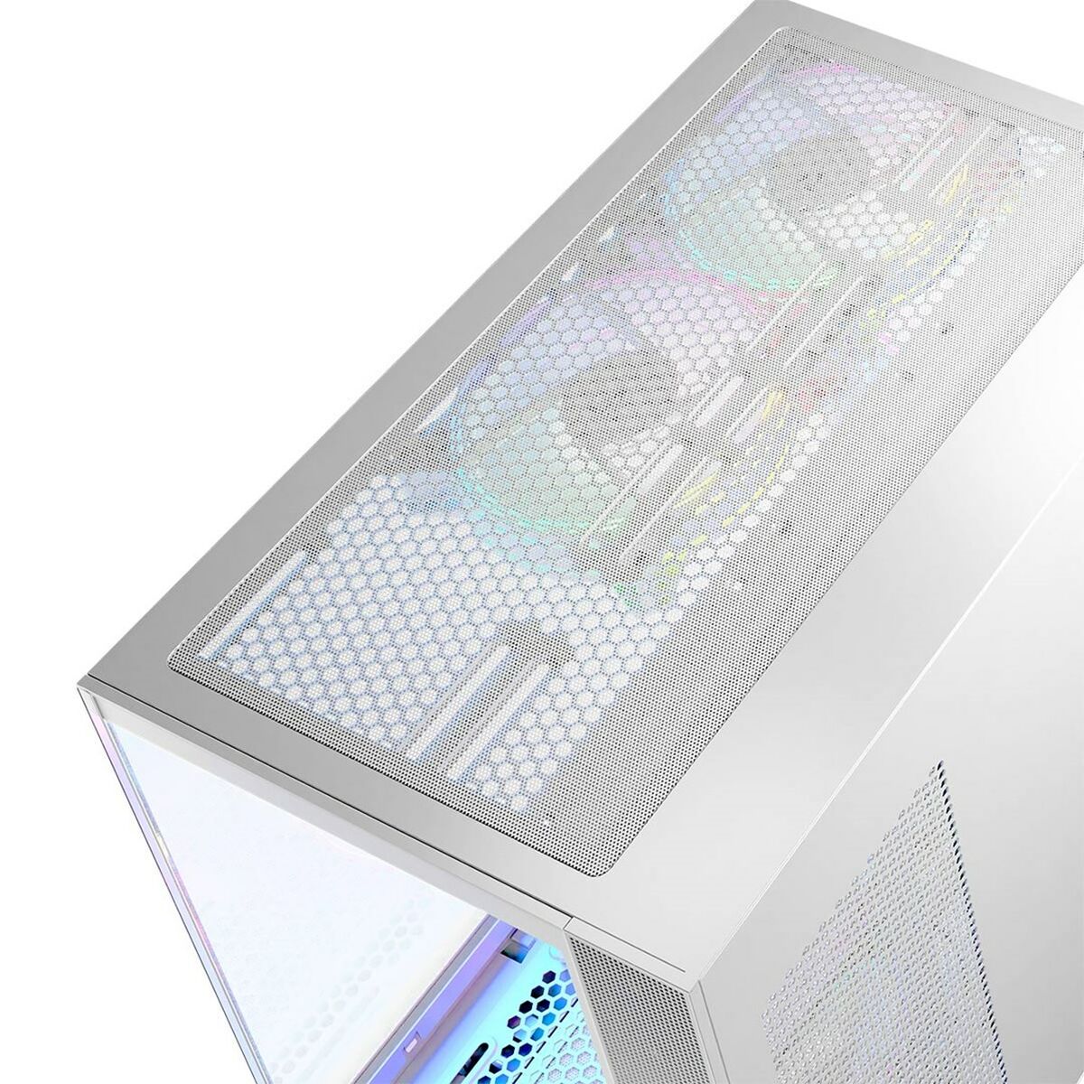 ATX Semi-tower Box Modecom Volcano Panorama Midi biała White ATX Semi-tower Box Modecom Volcano Panorama Midi biała White