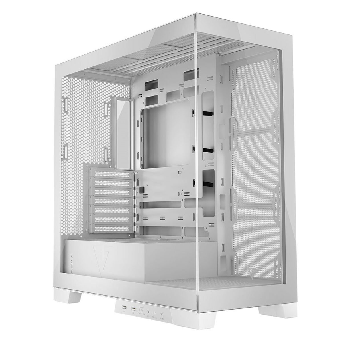 ATX Semi-tower Box Modecom AT-SPACE-PG-NF-10-000000-0002 White ATX Semi-tower Box Modecom AT-SPACE-PG-NF-10-000000-0002 White