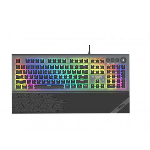 Keyboard Ibox AURORA K-5 Black Graphite QWERTY Qwerty US Keyboard Ibox AURORA K-5 Black Graphite QWERTY Qwerty US