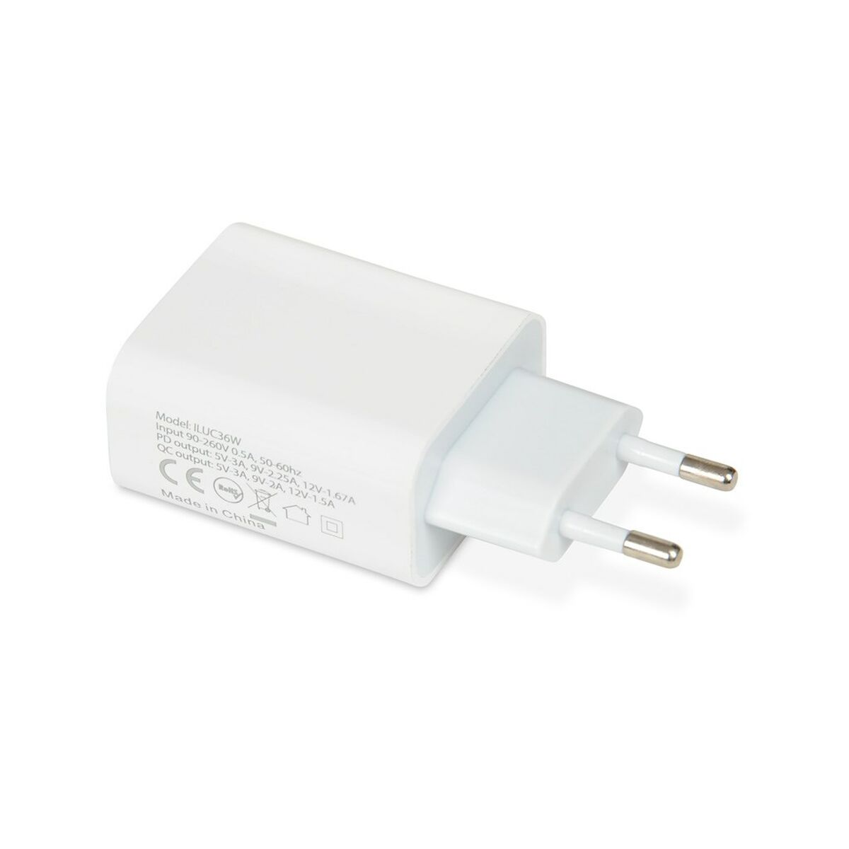 Wall Charger Ibox ILUC36W White 20 W Wall Charger Ibox ILUC36W White 20 W