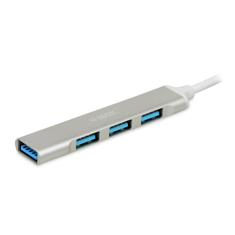 USB Hub Ibox IUH3FAS USB x 4 White USB Hub Ibox IUH3FAS USB x 4 White