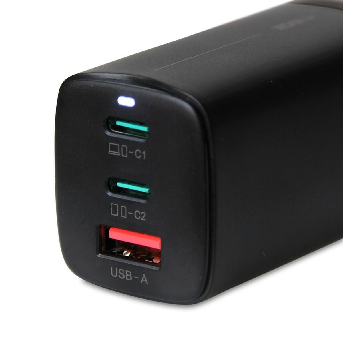 Wall Charger Ibox ILUC65B Black 65 W Wall Charger Ibox ILUC65B Black 65 W