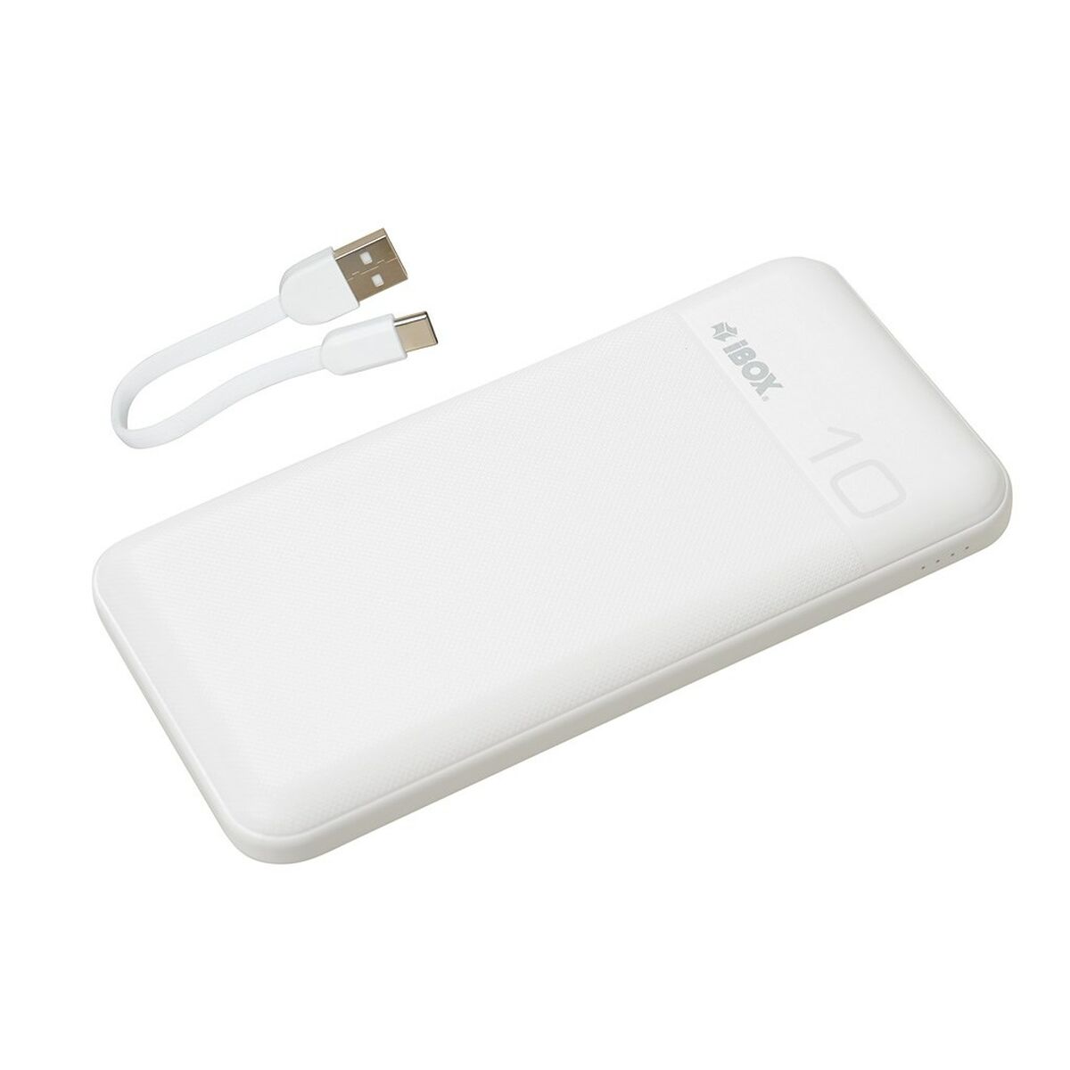 Powerbank Ibox IPB10 White 10000 mAh Powerbank Ibox IPB10 White 10000 mAh