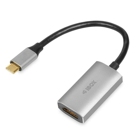 USB-C to HDMI Adapter Ibox IACF4K Silver USB-C to HDMI Adapter Ibox IACF4K Silver