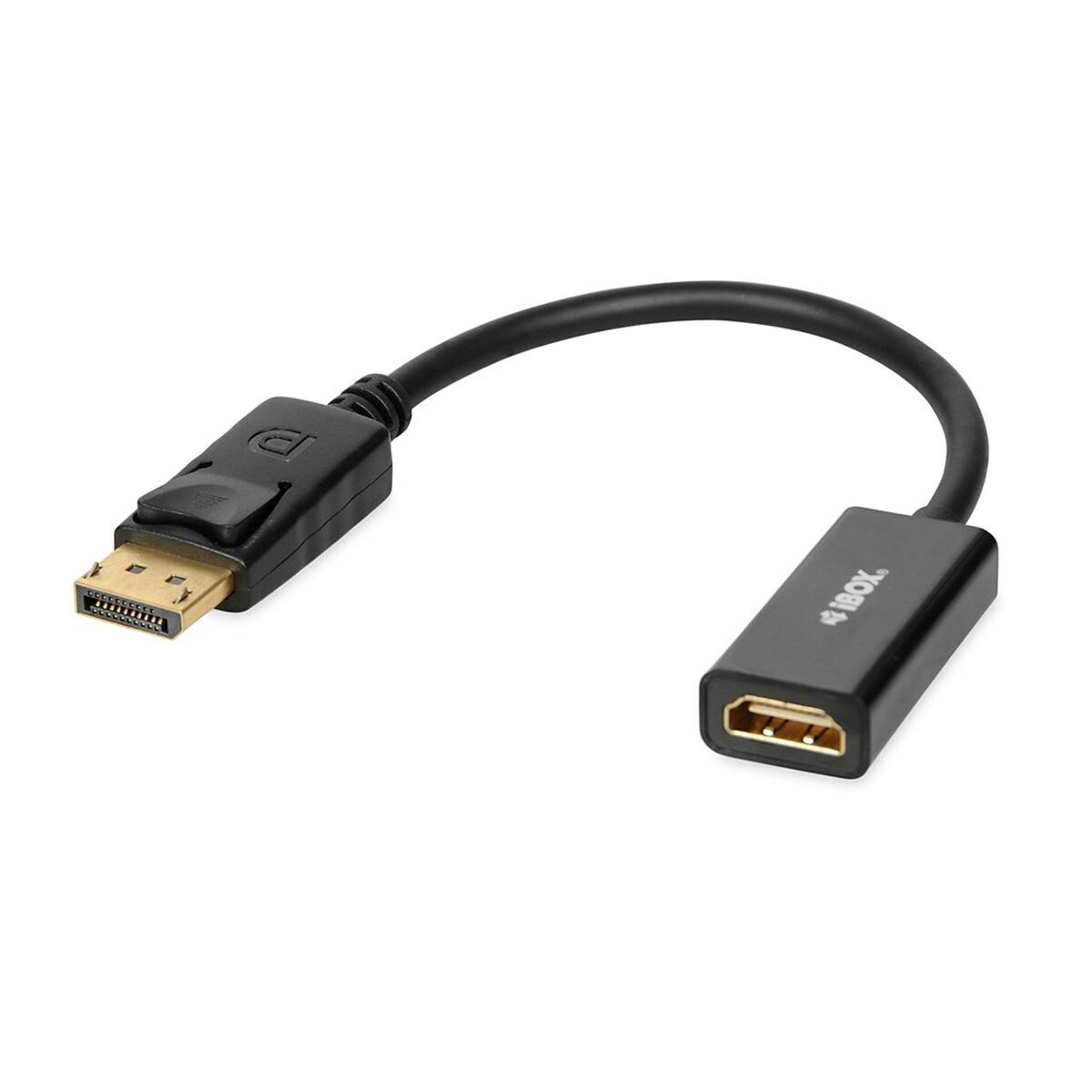 DisplayPort to HDMI Adapter Ibox IADP4K Black DisplayPort to HDMI Adapter Ibox IADP4K Black