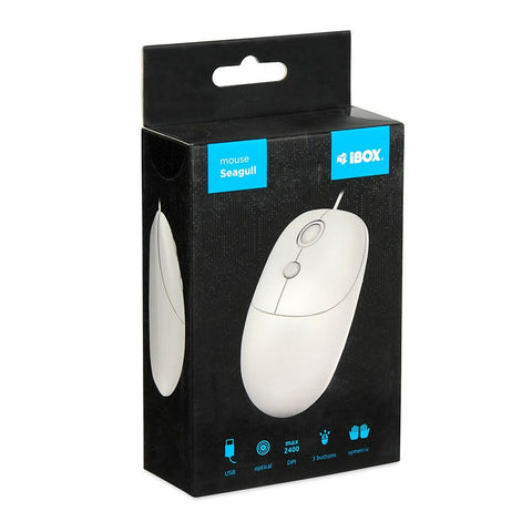 Mouse Ibox IMOF011 White 2400 dpi Mouse Ibox IMOF011 White 2400 dpi