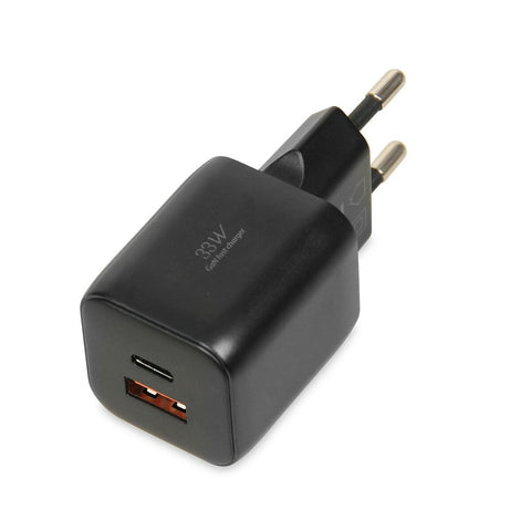 Wall Charger Ibox ILUC42B Black 33 W (1 Unit) Wall Charger Ibox ILUC42B Black 33 W (1 Unit)