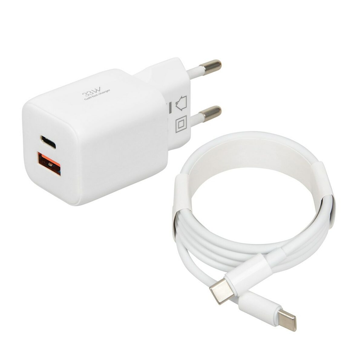Wall Charger Ibox ILUC42W White 33 W (1 Unit) Wall Charger Ibox ILUC42W White 33 W (1 Unit)