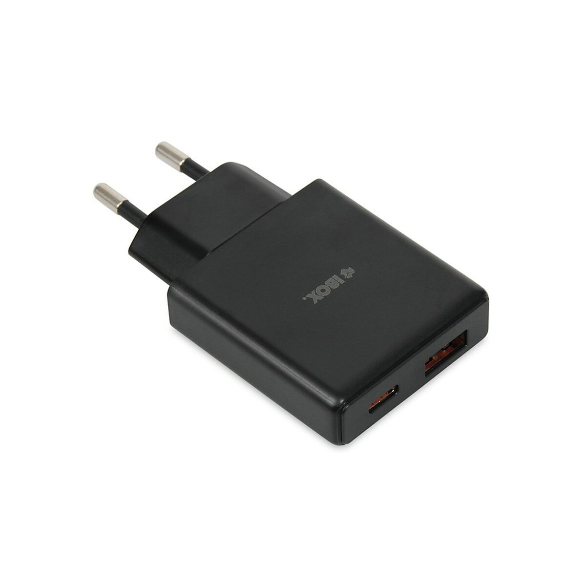 Wall Charger Ibox ILUC43B Black 30 W (1 Unit) Wall Charger Ibox ILUC43B Black 30 W (1 Unit)