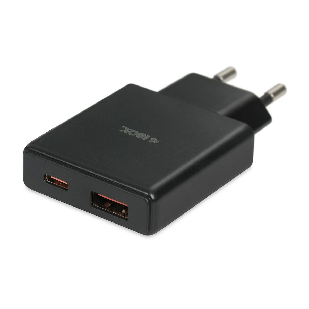 Wall Charger Ibox ILUC43B Black 30 W (1 Unit) Wall Charger Ibox ILUC43B Black 30 W (1 Unit)