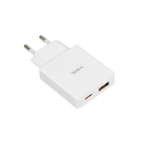 Wall Charger Ibox ILUC43W White 30 W (1 Unit) Wall Charger Ibox ILUC43W White 30 W (1 Unit)