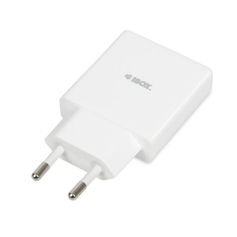 Wall Charger Ibox ILUC43W White 30 W (1 Unit) Wall Charger Ibox ILUC43W White 30 W (1 Unit)