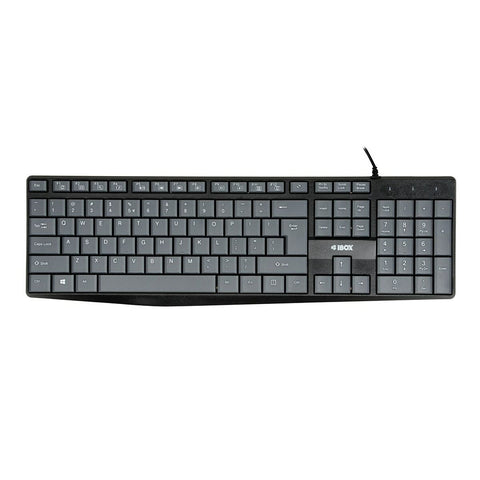 Keyboard Ibox IKC2010G Black Grey Keyboard Ibox IKC2010G Black Grey