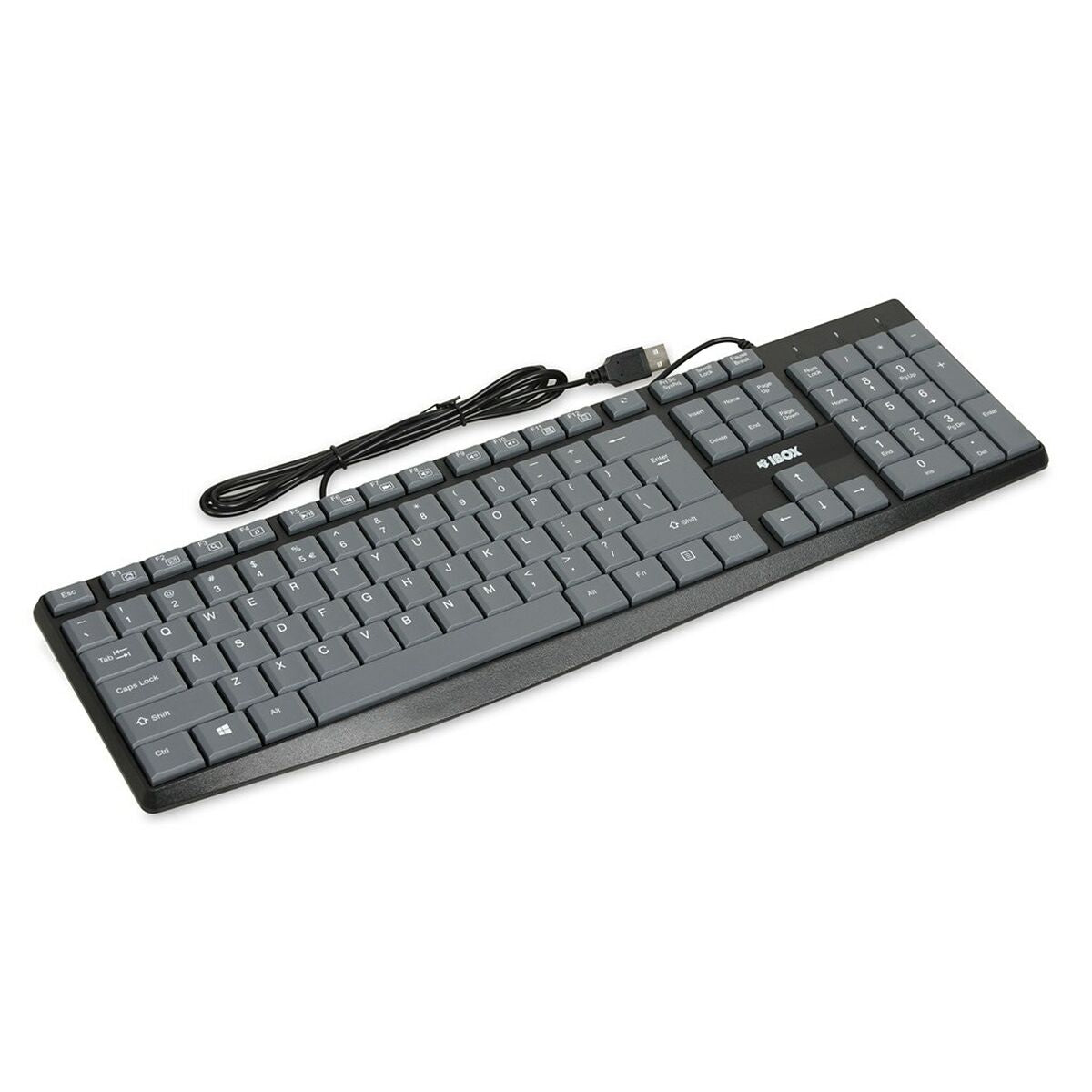Keyboard Ibox IKC2010G Black Grey Keyboard Ibox IKC2010G Black Grey