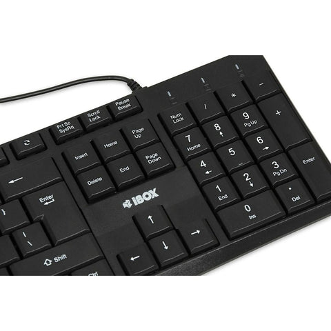 Keyboard Ibox IKC2010B Black Keyboard Ibox IKC2010B Black