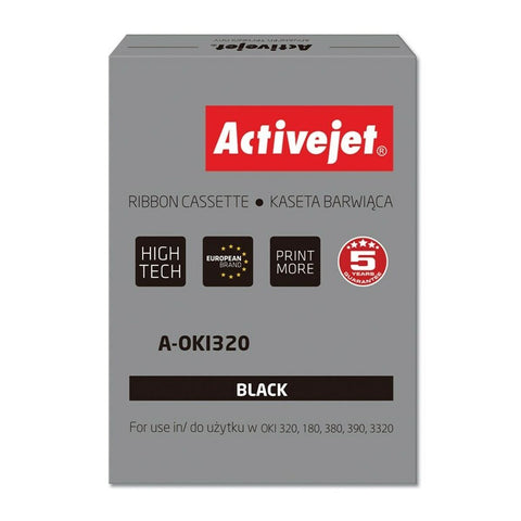 Original Dot Matrix Tape Activejet A-OKI320 Black Original Dot Matrix Tape Activejet A-OKI320 Black