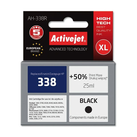 Original Ink Cartridge Activejet AH-338R Black Original Ink Cartridge Activejet AH-338R Black