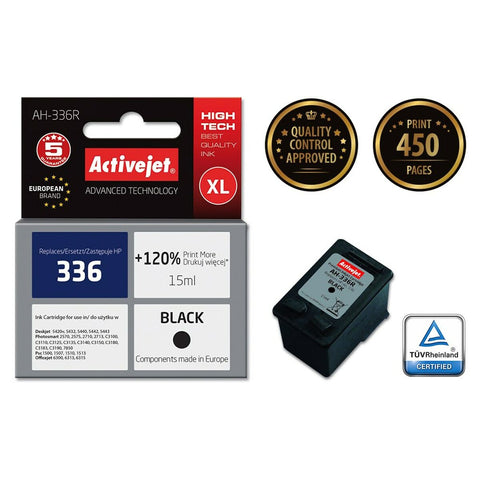Original Ink Cartridge Activejet AH-336R White Black Original Ink Cartridge Activejet AH-336R White Black