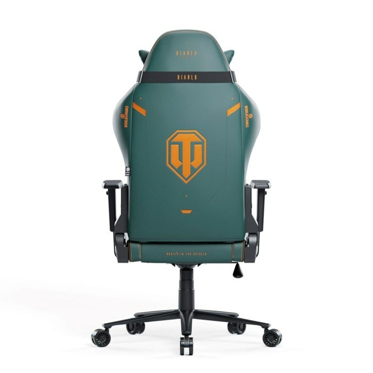 Gaming Chair Diablo Chairs Diablo X-One 2.0 World of Tanks Blue Green Gaming Chair Diablo Chairs Diablo X-One 2.0 World of Tanks Blue Green