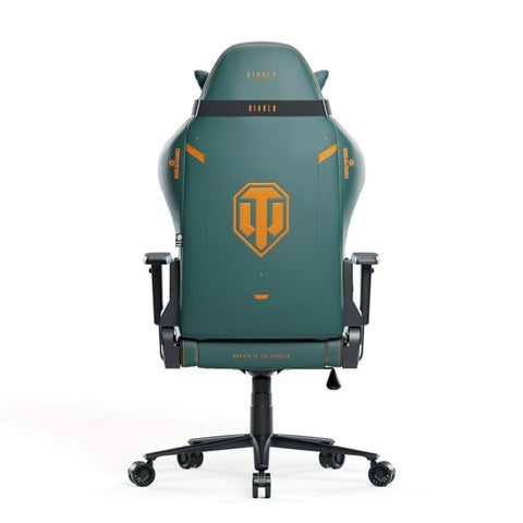 Gaming Chair Diablo Chairs Diablo X-One 2.0 World of Tanks Blue Green Gaming Chair Diablo Chairs Diablo X-One 2.0 World of Tanks Blue Green